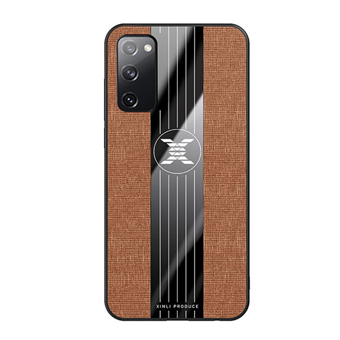 Funda Silicona Ultrafina Goma Carcasa X02L para Samsung Galaxy S20 FE (2022) 5G Marron