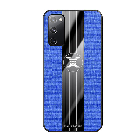 Funda Silicona Ultrafina Goma Carcasa X02L para Samsung Galaxy S20 FE 5G Azul