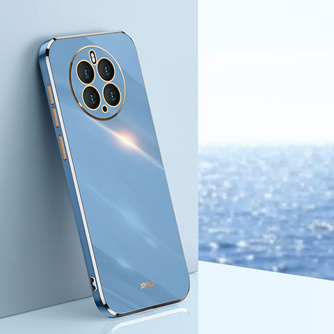 Funda Silicona Ultrafina Goma Carcasa XL1 para Huawei Mate 50 Pro Azul