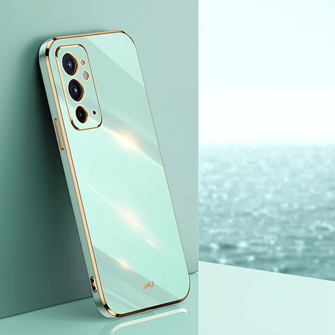 Funda Silicona Ultrafina Goma Carcasa XL1 para OnePlus 9RT 5G Verde