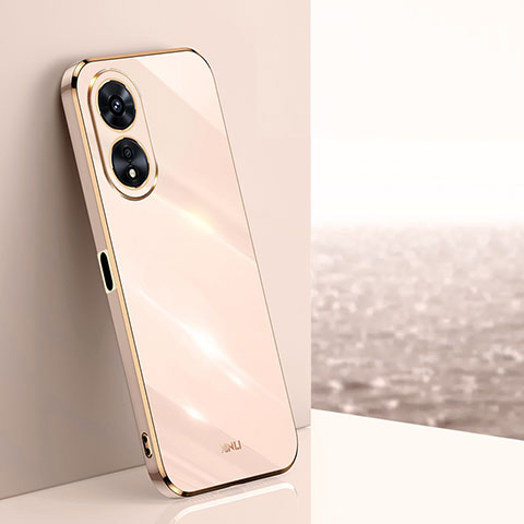 Funda Silicona Ultrafina Goma Carcasa XL1 para Oppo A1 Pro 5G Oro