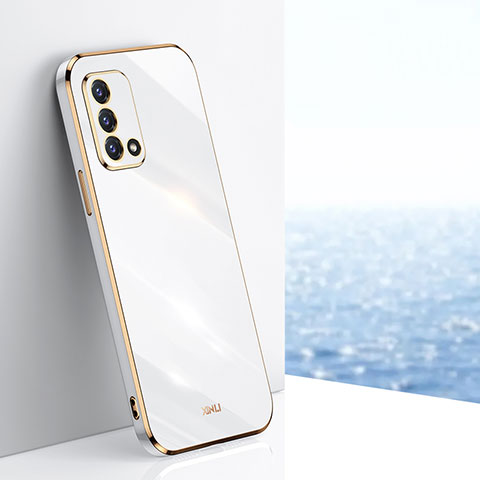 Funda Silicona Ultrafina Goma Carcasa XL1 para Oppo F19s Blanco