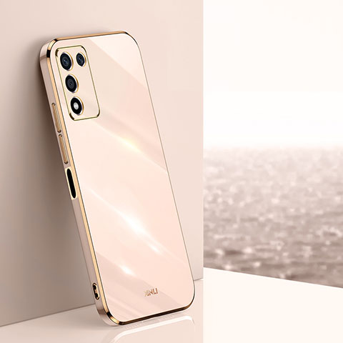 Funda Silicona Ultrafina Goma Carcasa XL1 para Realme 9 SE 5G Oro