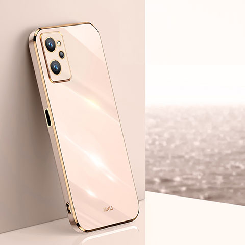 Funda Silicona Ultrafina Goma Carcasa XL1 para Realme 9i 4G Oro