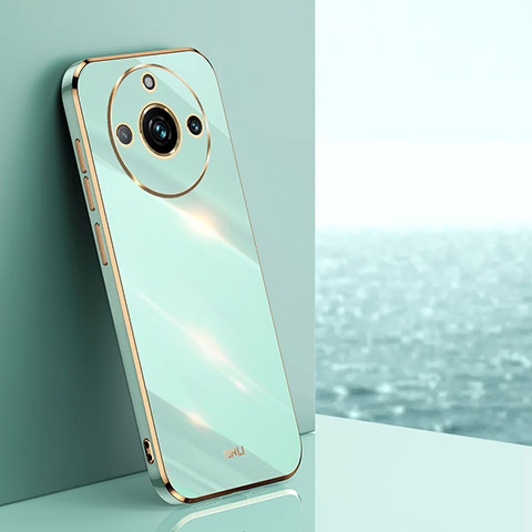 Funda Silicona Ultrafina Goma Carcasa XL1 para Realme Narzo 60 5G Verde