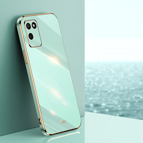 Funda Silicona Ultrafina Goma Carcasa XL1 para Realme V11s 5G Verde