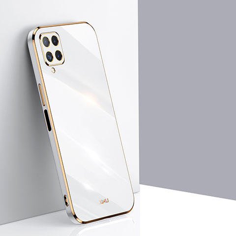 Funda Silicona Ultrafina Goma Carcasa XL1 para Samsung Galaxy A12 Nacho Blanco