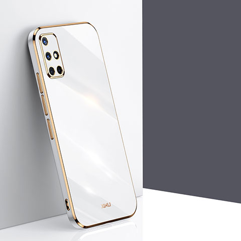 Funda Silicona Ultrafina Goma Carcasa XL1 para Samsung Galaxy A71 5G Blanco