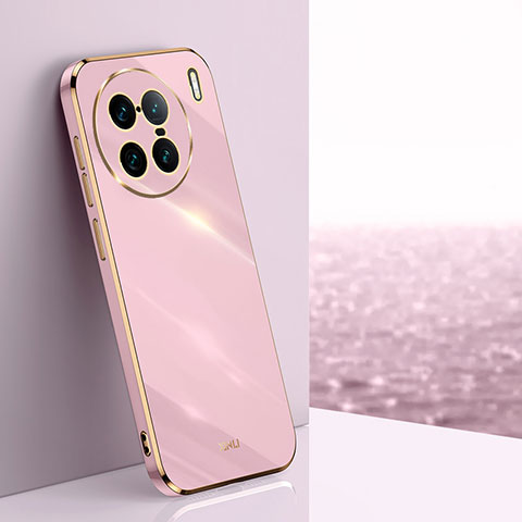 Funda Silicona Ultrafina Goma Carcasa XL1 para Vivo X90 Pro+ Plus 5G Rosa