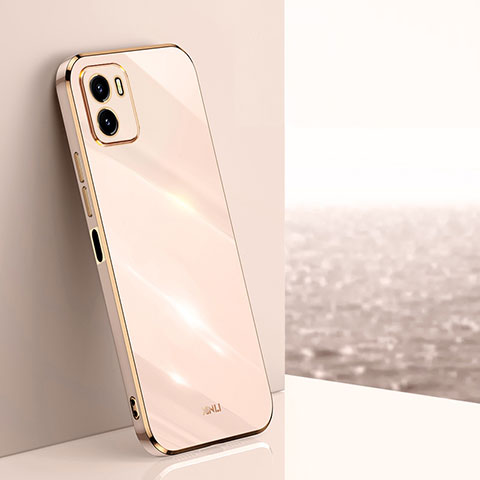 Funda Silicona Ultrafina Goma Carcasa XL1 para Vivo Y01A Oro