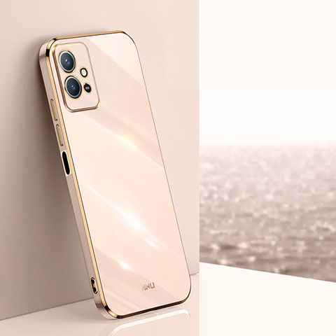 Funda Silicona Ultrafina Goma Carcasa XL1 para Vivo Y33e 5G Oro