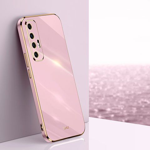 Funda Silicona Ultrafina Goma Carcasa XL1 para Xiaomi Mi 10S 5G Rosa