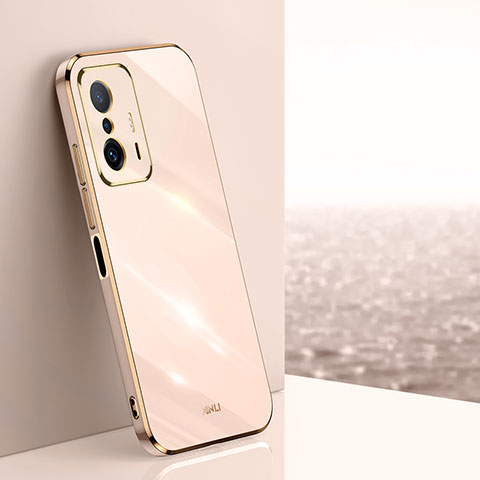 Funda Silicona Ultrafina Goma Carcasa XL1 para Xiaomi Mi 11T 5G Oro