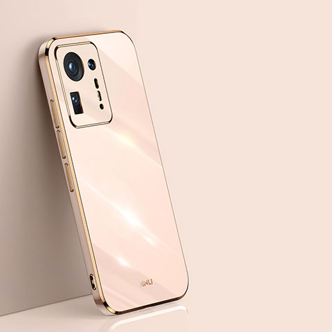 Funda Silicona Ultrafina Goma Carcasa XL1 para Xiaomi Mi Mix 4 5G Oro