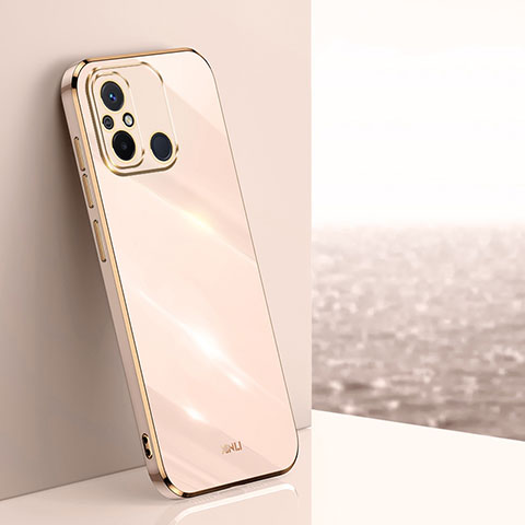 Funda Silicona Ultrafina Goma Carcasa XL1 para Xiaomi Poco C55 Oro