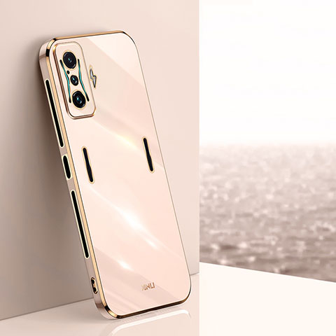 Funda Silicona Ultrafina Goma Carcasa XL1 para Xiaomi Poco F4 GT 5G Oro