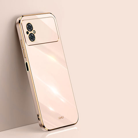 Funda Silicona Ultrafina Goma Carcasa XL1 para Xiaomi Poco M4 5G Oro