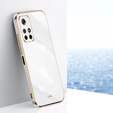 Funda Silicona Ultrafina Goma Carcasa XL1 para Xiaomi Poco M4 Pro 5G Blanco