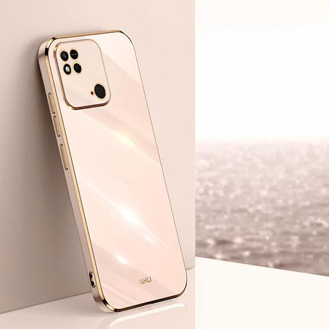 Funda Silicona Ultrafina Goma Carcasa XL1 para Xiaomi Redmi 10C 4G Oro