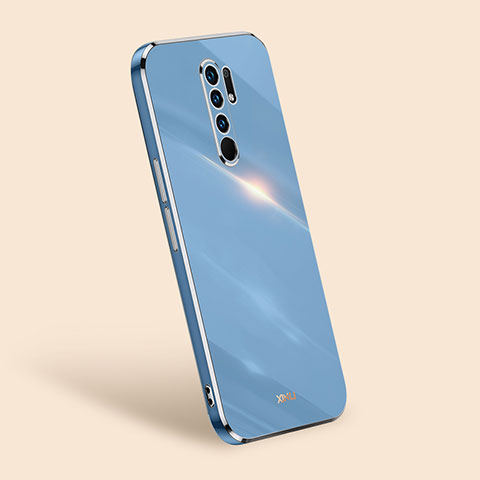 Funda Silicona Ultrafina Goma Carcasa XL1 para Xiaomi Redmi 9 Azul