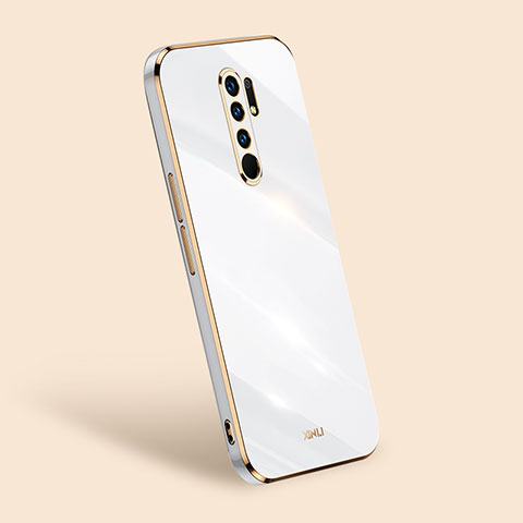 Funda Silicona Ultrafina Goma Carcasa XL1 para Xiaomi Redmi 9 Blanco