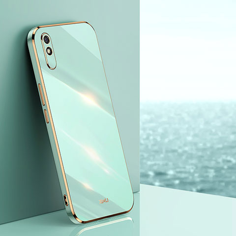 Funda Silicona Ultrafina Goma Carcasa XL1 para Xiaomi Redmi 9i Verde