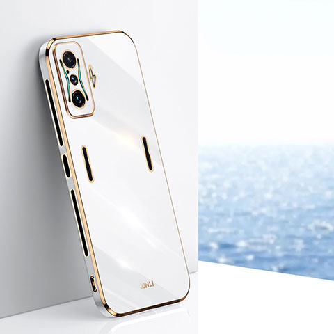 Funda Silicona Ultrafina Goma Carcasa XL1 para Xiaomi Redmi K50 Gaming AMG F1 5G Blanco