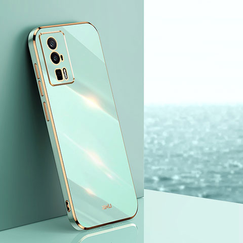 Funda Silicona Ultrafina Goma Carcasa XL1 para Xiaomi Redmi K60 Pro 5G Verde