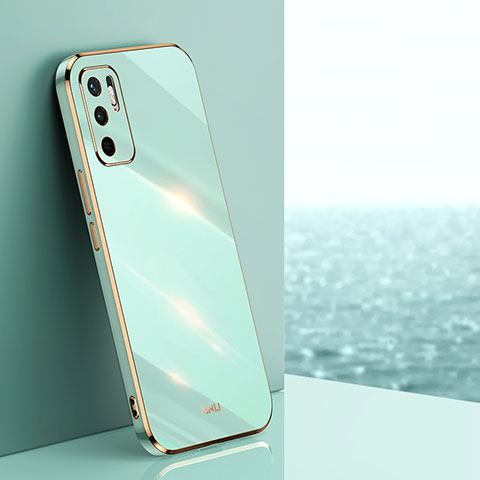 Funda Silicona Ultrafina Goma Carcasa XL1 para Xiaomi Redmi Note 10T 5G Verde