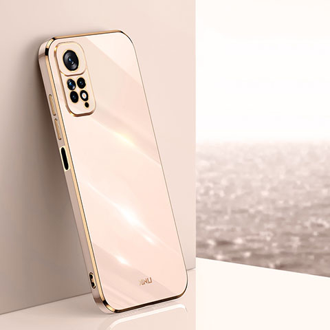 Funda Silicona Ultrafina Goma Carcasa XL1 para Xiaomi Redmi Note 11S 4G Oro