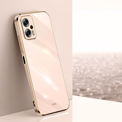 Funda Silicona Ultrafina Goma Carcasa XL1 para Xiaomi Redmi Note 11T Pro 5G Oro