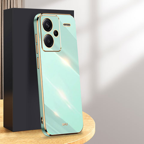 Funda Silicona Ultrafina Goma Carcasa XL1 para Xiaomi Redmi Note 13 Pro+ Plus 5G Verde