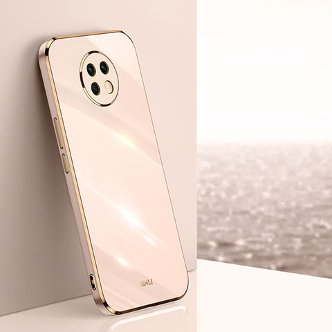 Funda Silicona Ultrafina Goma Carcasa XL1 para Xiaomi Redmi Note 9 5G Oro