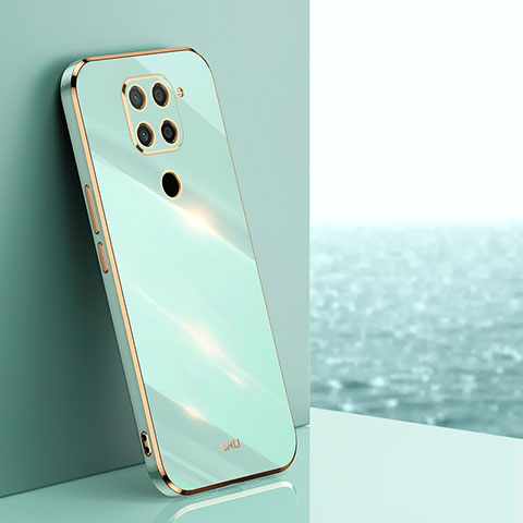 Funda Silicona Ultrafina Goma Carcasa XL1 para Xiaomi Redmi Note 9 Verde