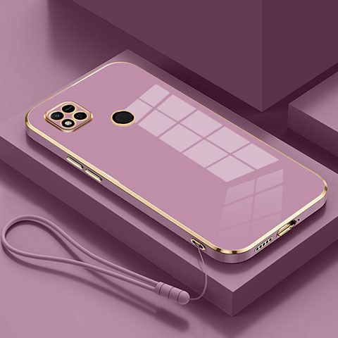 Funda Silicona Ultrafina Goma Carcasa XL2 para Xiaomi Redmi 10A 4G Morado