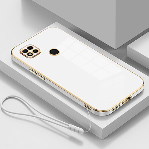 Funda Silicona Ultrafina Goma Carcasa XL2 para Xiaomi Redmi 9C Blanco