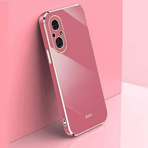 Funda Silicona Ultrafina Goma Carcasa XL3 para Huawei Nova 9 SE Rosa Roja