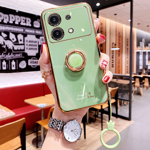 Funda Silicona Ultrafina Goma Carcasa XL5 para Xiaomi Redmi Note 13R Pro 5G Verde