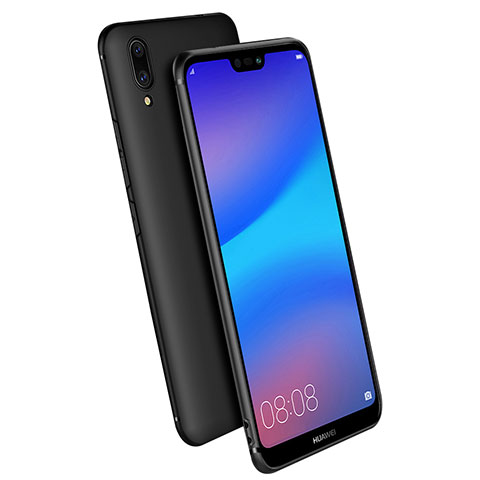 Funda Silicona Ultrafina Goma para Huawei Nova 3 Negro