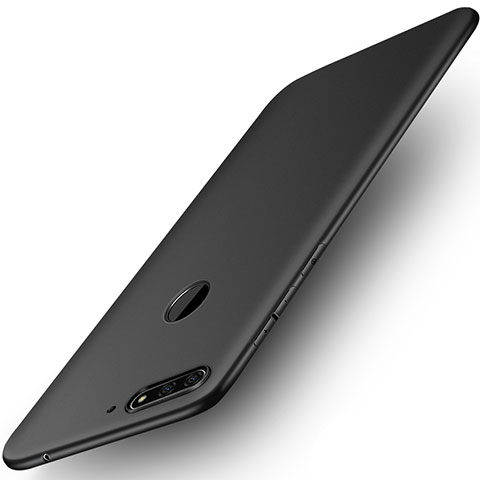 Funda Silicona Ultrafina Goma para Huawei Y6 Prime (2018) Negro