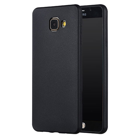 Funda Silicona Ultrafina Goma para Samsung Galaxy A5 (2017) Duos Negro