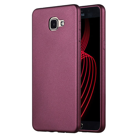 Funda Silicona Ultrafina Goma para Samsung Galaxy A9 Pro (2016) SM-A9100 Morado