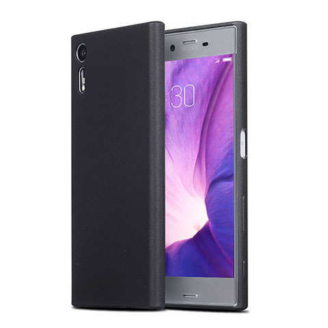 Funda Silicona Ultrafina Goma para Sony Xperia XZs Negro