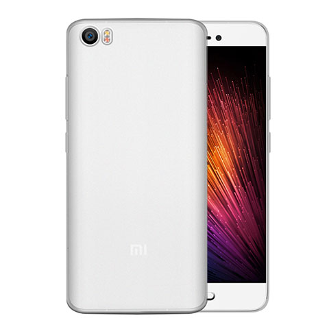 Funda Silicona Ultrafina Goma para Xiaomi Mi 5 Blanco