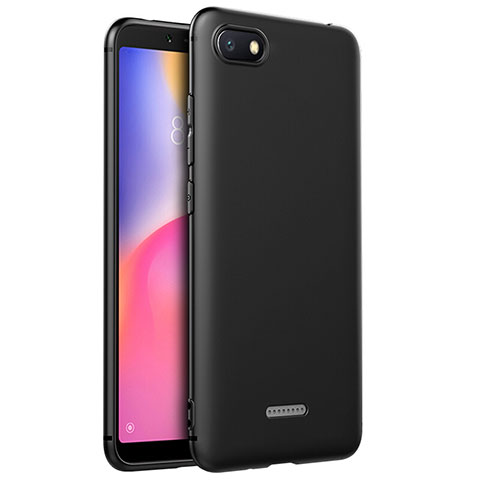 Funda Silicona Ultrafina Goma para Xiaomi Redmi 6A Negro