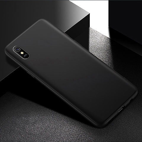 Funda Silicona Ultrafina Goma para Xiaomi Redmi 9A Negro