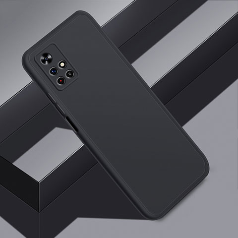 Funda Silicona Ultrafina Goma para Xiaomi Redmi Note 11 5G Negro