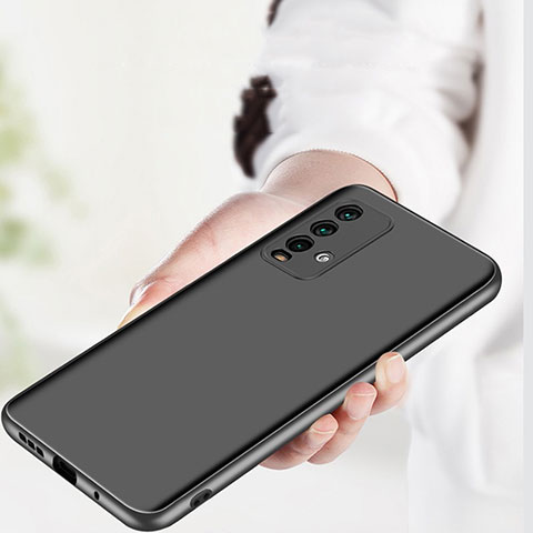 Funda Silicona Ultrafina Goma para Xiaomi Redmi Note 9 4G Negro