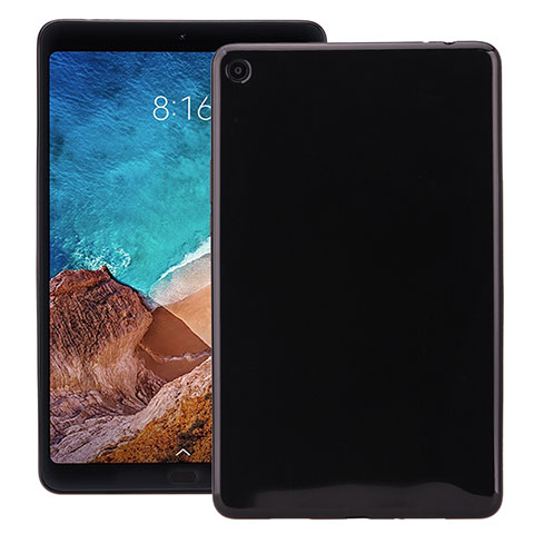 Funda Silicona Ultrafina Goma S02 para Xiaomi Mi Pad 4 Plus 10.1 Negro