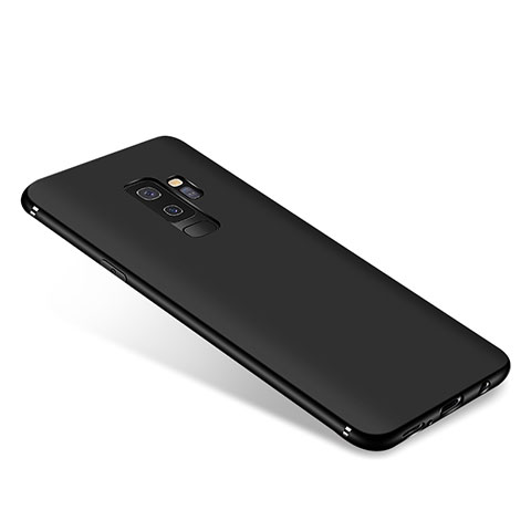 Funda Silicona Ultrafina Goma S03 para Samsung Galaxy A9 Star Lite Negro